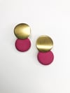 Pendientes Maisa Fucsia