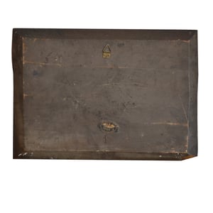 Image of French Still Life Painting, 'Oranges and Champagne.'