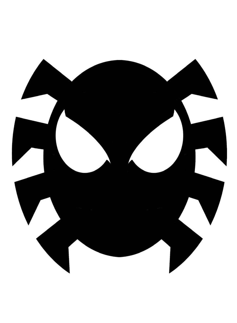 Image of Spider-Head (Symbiote) by Bruce Parker