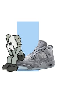 Image 1 of KAWS AIR JORDAN 4