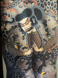 Image 3 of Bunshin II/ Horitsune II: Japanese Traditional Tattoo / Dragon and Kannon