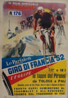 1952 Tour de France Movie Poster 🇮🇹 Designed by Fiorenzo Faorzi
