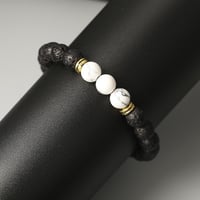 Image 3 of Unisex Volcanic Stone Bracelet