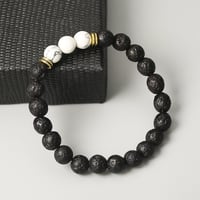 Image 4 of Unisex Volcanic Stone Bracelet