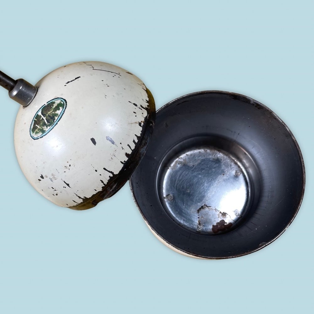 Vintage MidMod MCM Tre Spade Italian Handheld Metal Coffee Mill / Grinder