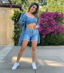 Aria Denim Short