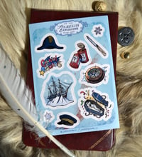 Image 1 of Lost Franklin Expedition Sticker Sheet