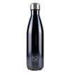 h2 hydro2 Quench Double Wall Stainless Steel Water Bottle 750ml Charcoal