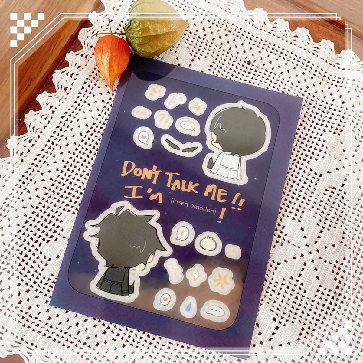 “Don’t touch me!” ORV Sticker Sheet rhododaktulos