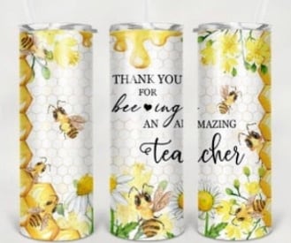 Image of Its Great to “BEE” a Teacher Tumbler 