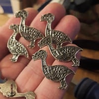 Image 2 of Sterling Silver Tactical Terry Pins