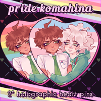 Image 1 of [33% OFF SALE] KomaHina Pride Pins