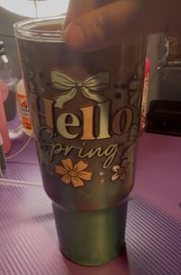 Image 10 of Snow Globe Tumblers (customizable made on live)