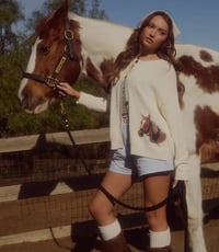 Image 1 of horse cardigan 
