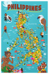 Illustrated Map of the Philippines (3 sizes)