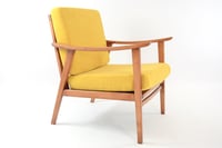 Image 1 of Fauteuils type scandinave jaunes