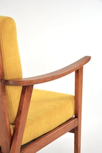 Image 5 of Fauteuils type scandinave jaunes
