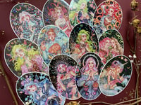 Image 4 of Zodiac Holographic stickers