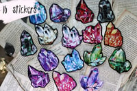 Image 1 of "Crystals" sticker pack