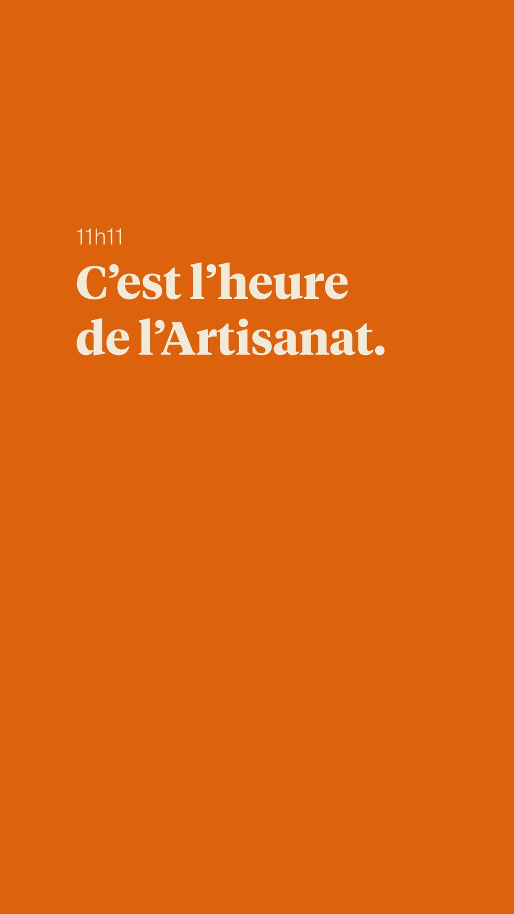 Artisanat I  La bougie parfumée "Orange d'Automne" 