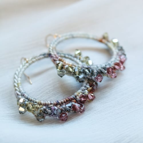 Image of STARRY HOOPS CUSTOM ORDER