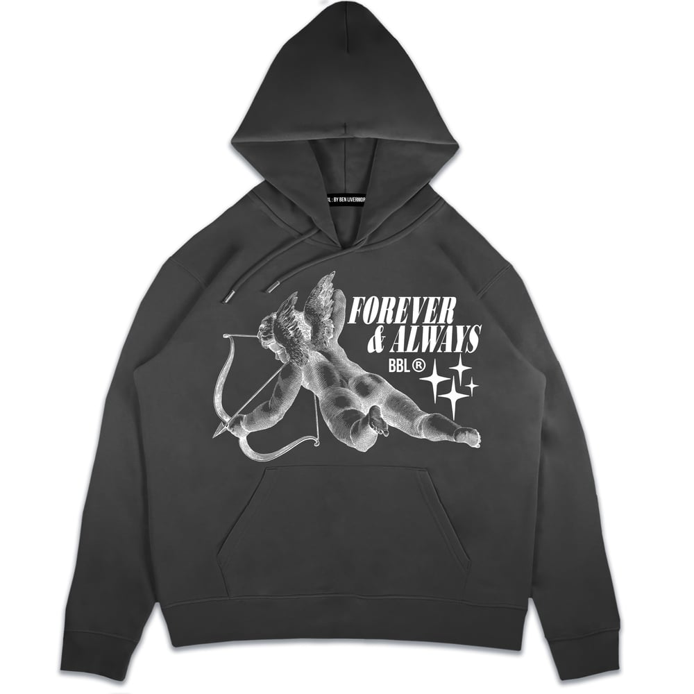 Image of Forever & Always Hoodie (Black)