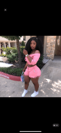 Summer vibez short 2 piece set 