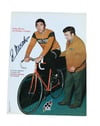 1972 ðŸ‡§ðŸ‡ª Official Colnago poster signed by Eddy Merckx