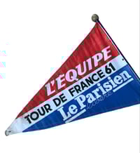Image 1 of 1961Tour de France/Tour de l’Avenir - Race Official’s car flag