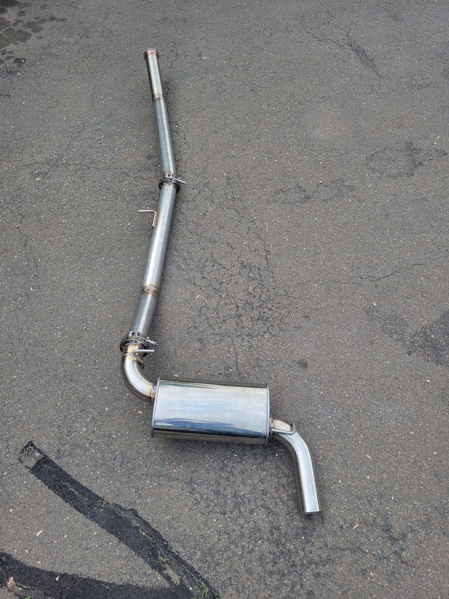 Downpipe back exhaust TDO performance