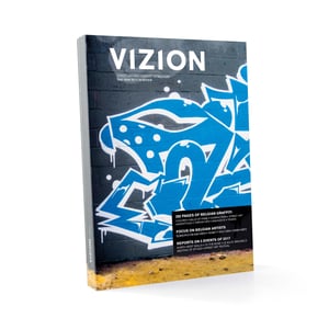 Vizion Magazine #2 - 2017 / Street art & graffiti of Belgium