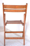 Paire de chaises pliantes
