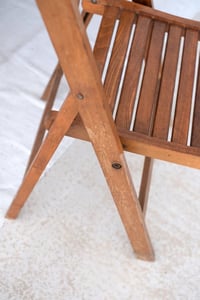 Image 5 of Paire de chaises pliantes