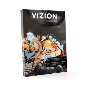 Vizion Magazine #5 - 2020-2021 / Street art & graffiti of Belgium