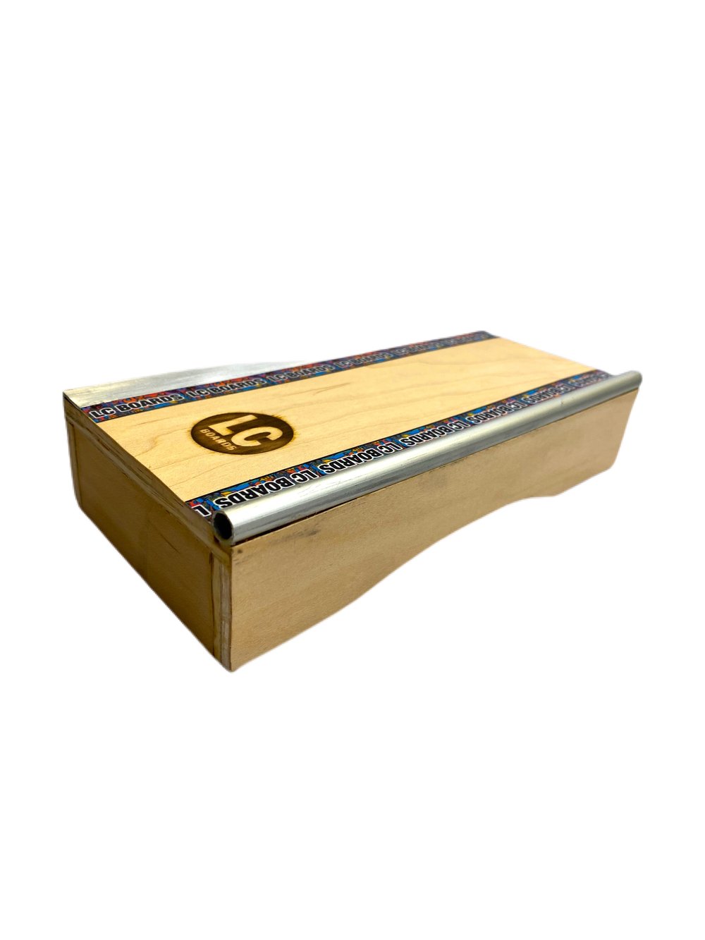 LC BOARDS Fingerboard Grind Box Ramp