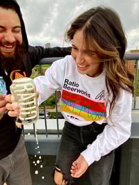 Image 1 of Sound-wave Crewneck Sweater