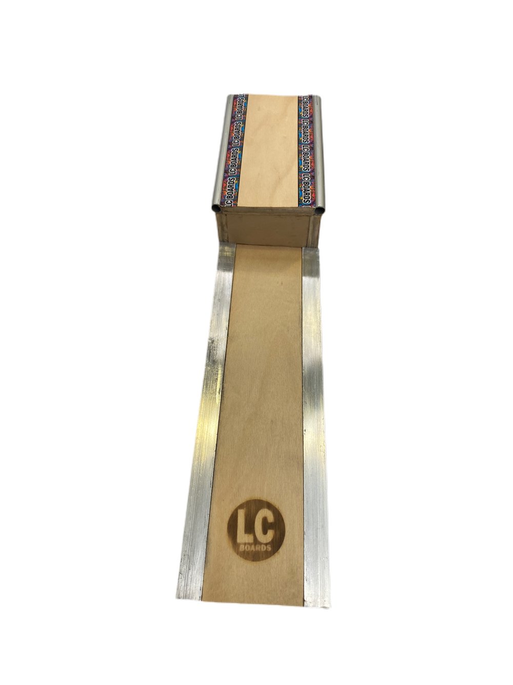 LC BOARDS Fingerboard Two Step Ramp BLEM