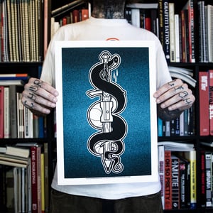 Gzy Ex Silesia - Pen Serpent - Giclée Fine Art Print