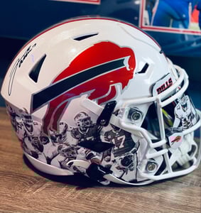 Image of Josh Allen Signed Custom Speed Flex