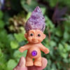 MADE TO ORDER Amethyst Crystal Troll Shorty 4"