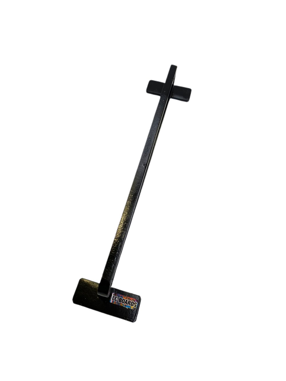 LC BOARDS Fingerboard Bike Rack Metal Rail Black