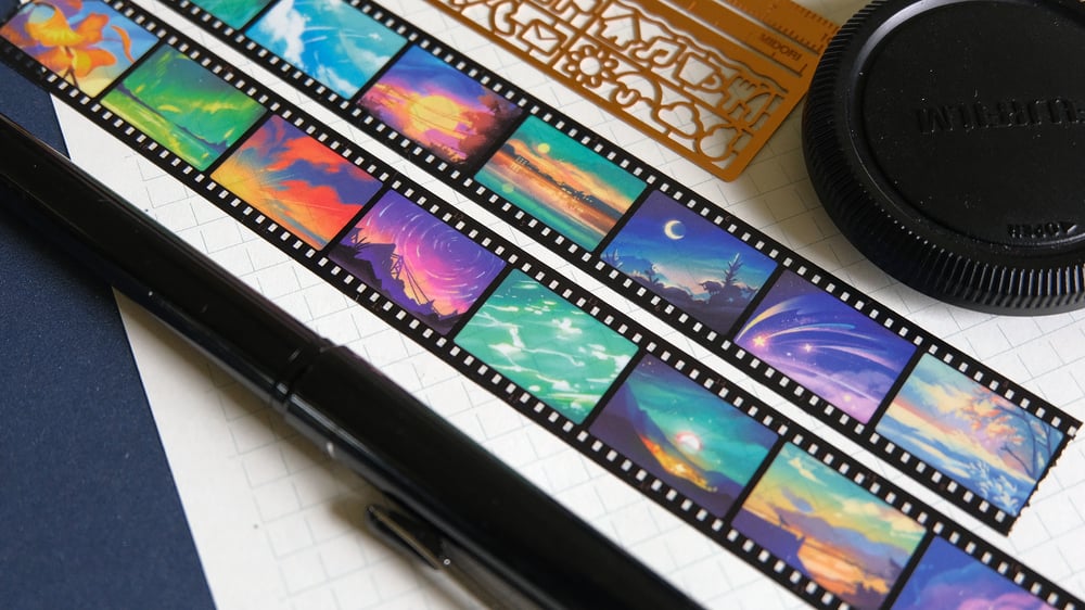 Scenery Film Cells - Clear Tape