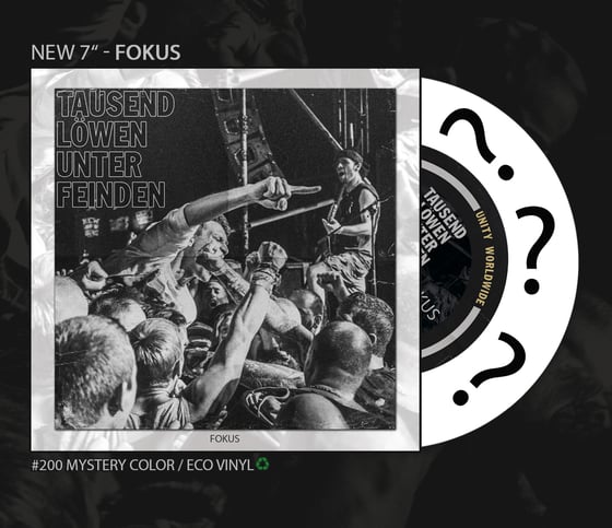 Image of Fokus 7 inch / Öko Vinyl / Mystery Colour exclusive Band Shop Version / 1st press