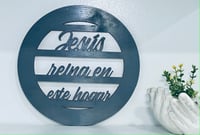 Image 2 of Custom Wood Hanger Sign Home Decor