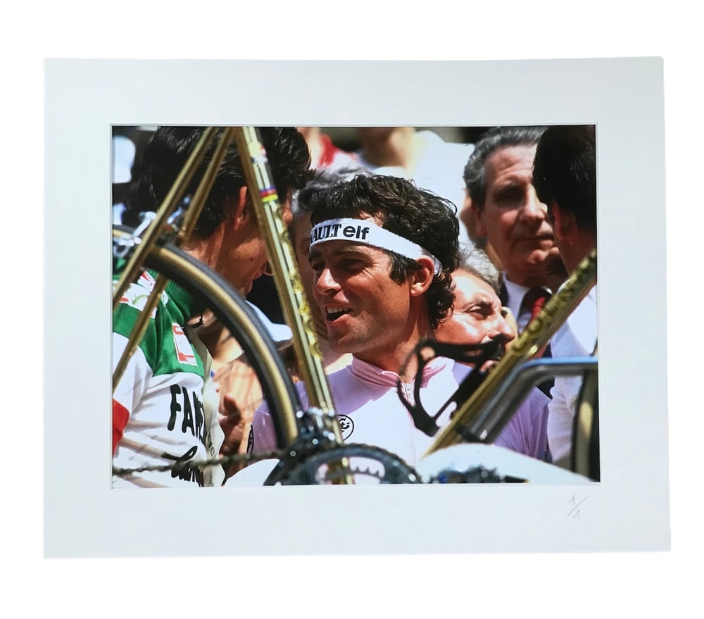 Bernard Hinault 🇫🇷 1982 Giro d’Italia -  Original vintage press photo 