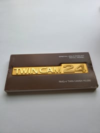 Image 1 of Gold Twin Cam 24 Metal Emblem 