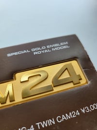 Image 3 of Gold Twin Cam 24 Metal Emblem 