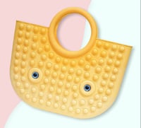(Yellow) Pop It Fidget Handbag