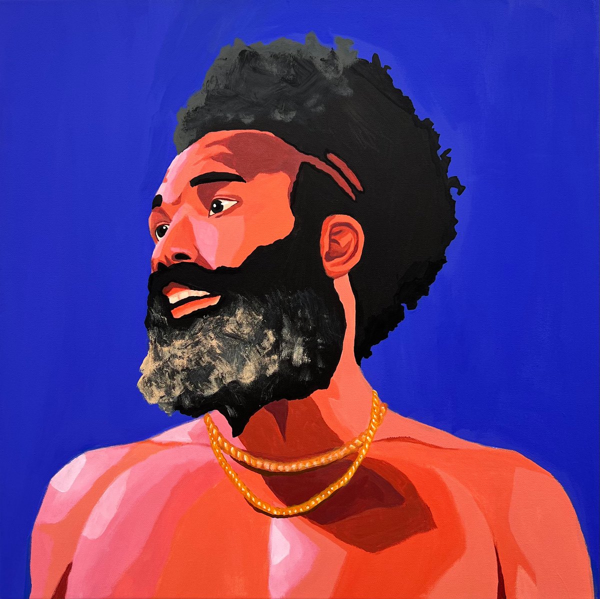 Childish Gambino painting print | LHT Artwork