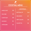 Price List/Menus